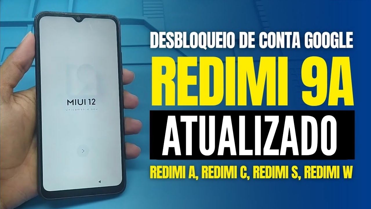 Remover conta google XIAOMI REDMI 9a | 9, 9c, 9s, 9w Método atualizado 2024 sem pc