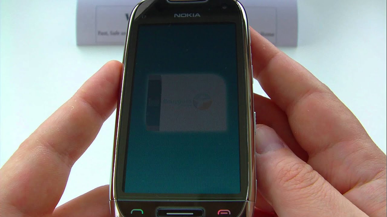 Nokia C7, C7-00 Unlock & input / enter code.AVI