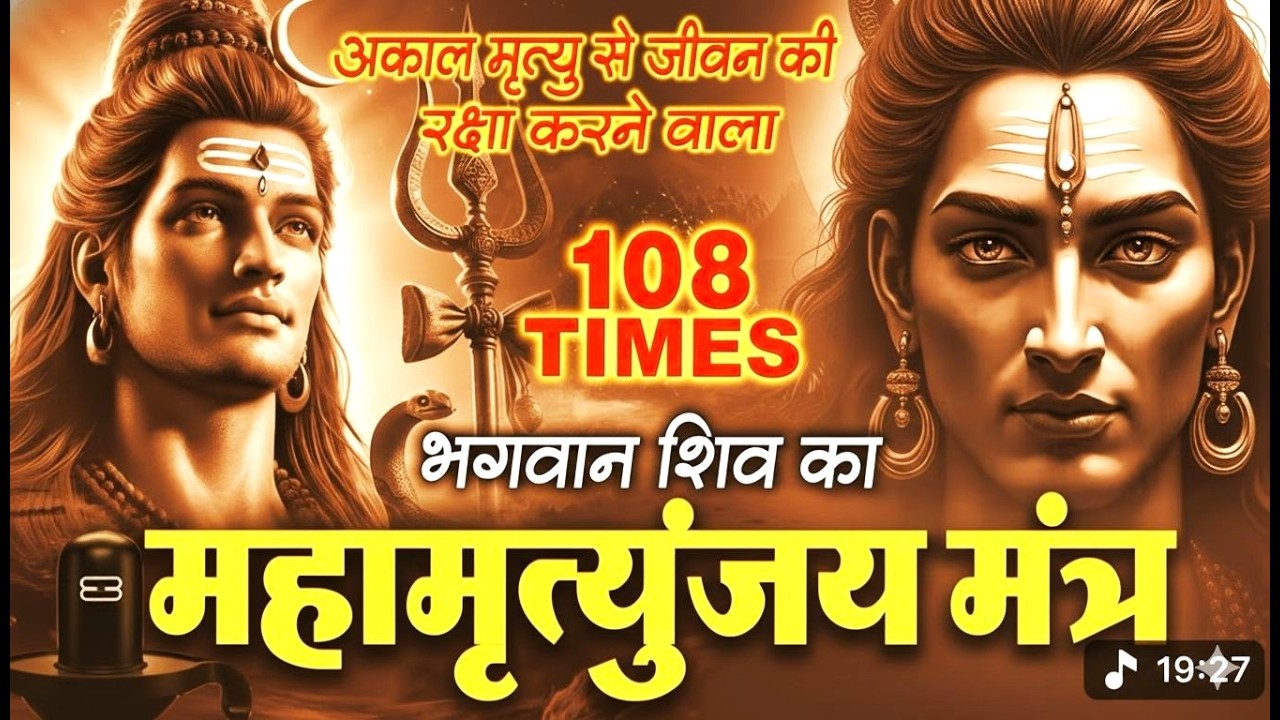 LIVE1-24x7🔴 महामृत्युंजय मंत्र |  महाशिवरात्रि स्पेशल 2026
