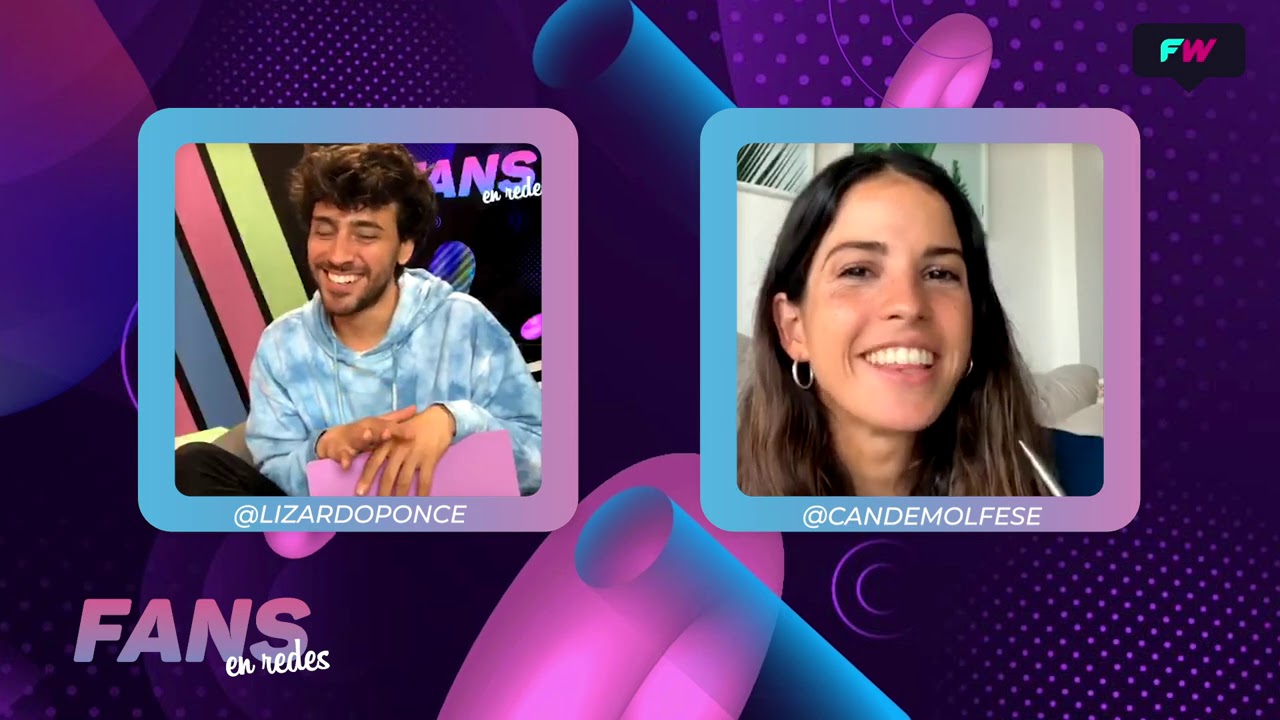 Fans en Redes - Cande Molfese habla con Lizardo sobre su separacion con Ruggero