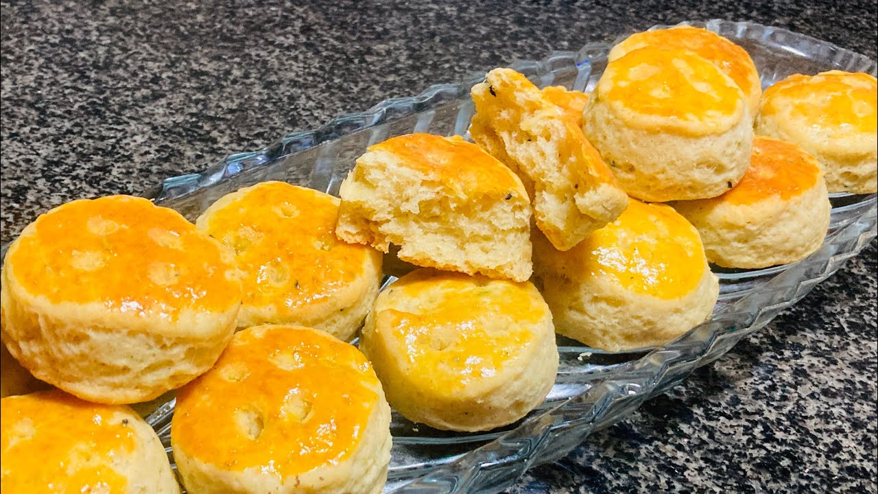 Salty cookies without butter 🧈 کلچه شور بدون مسکه 