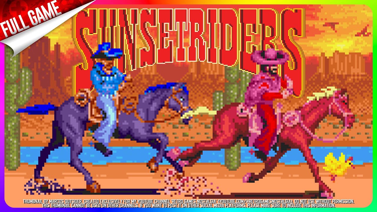 Sunset Riders [Color Patch] (Sega Genesis - US) Longplay