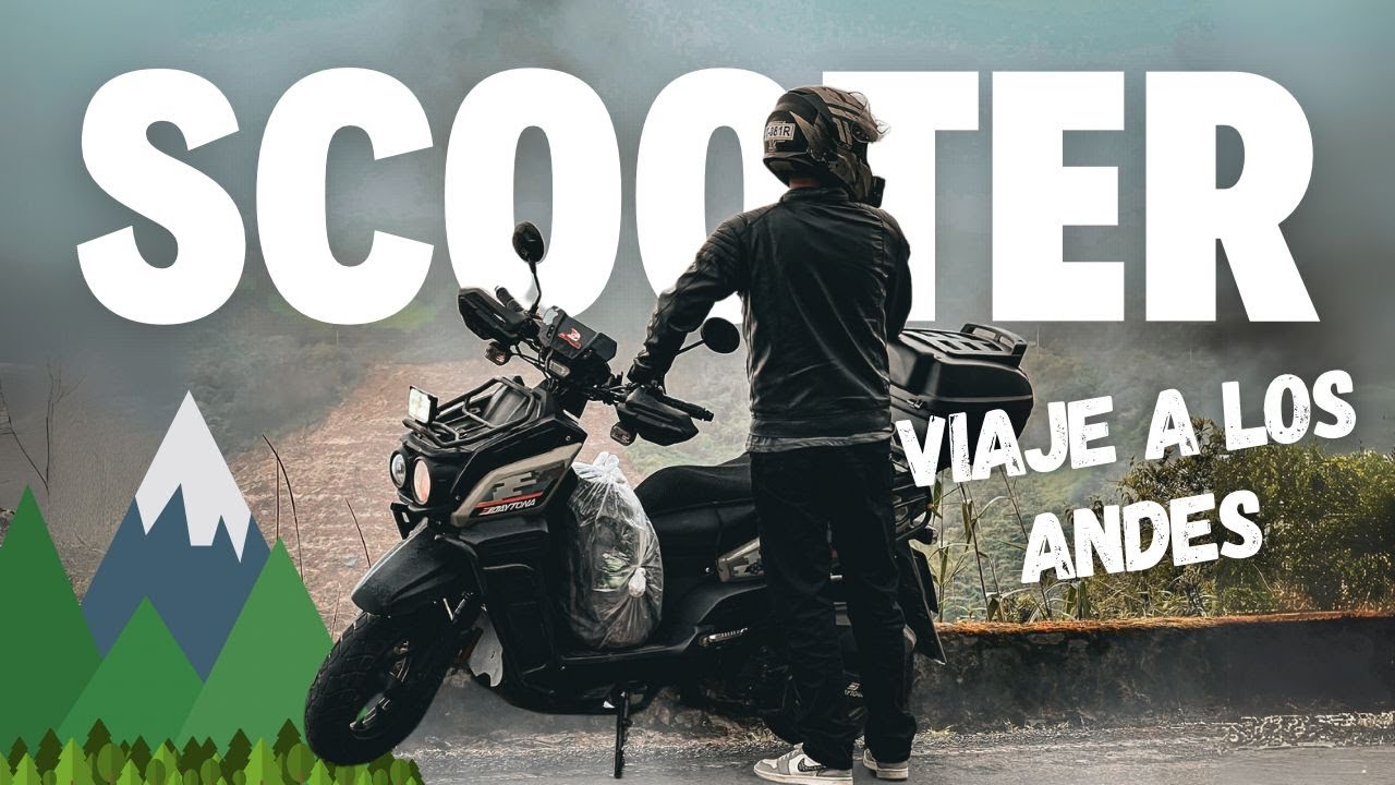 ¿Se puede viajar en una Scooter? VIAJE COMPLETO Y DETALLES