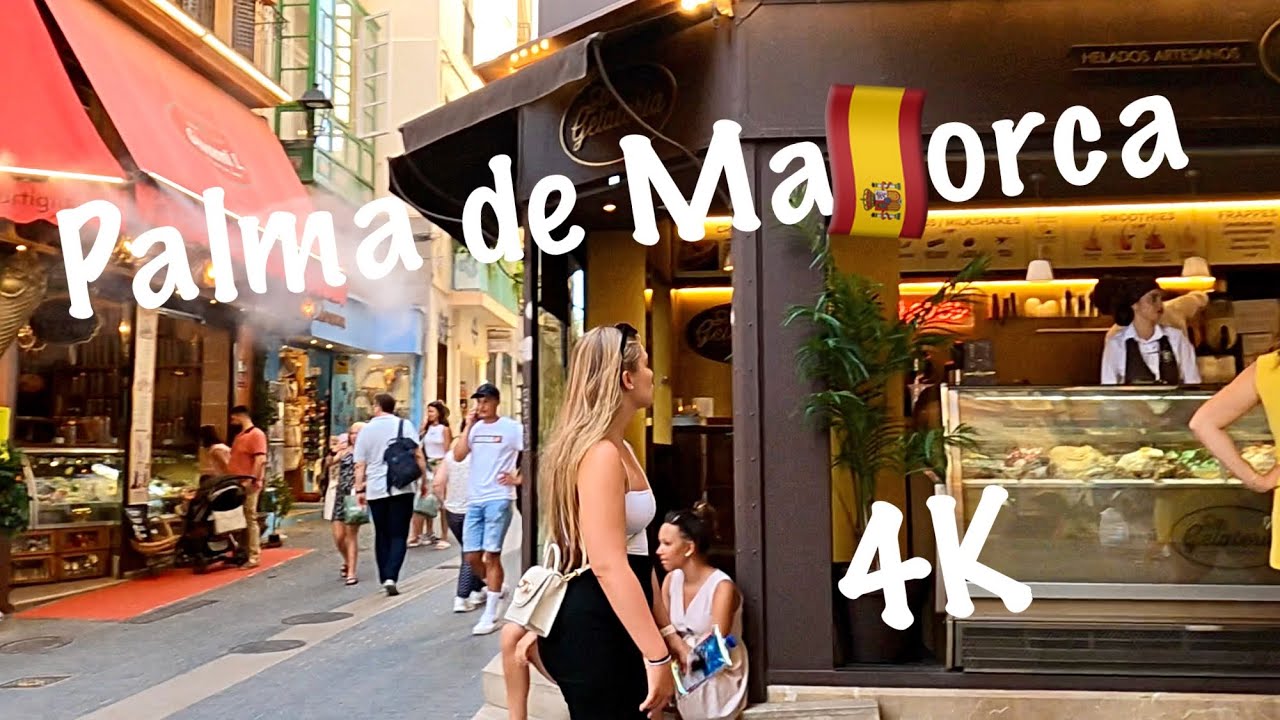 Palma de Mallorca 🌴The most beautiful touristic route 📷4K60