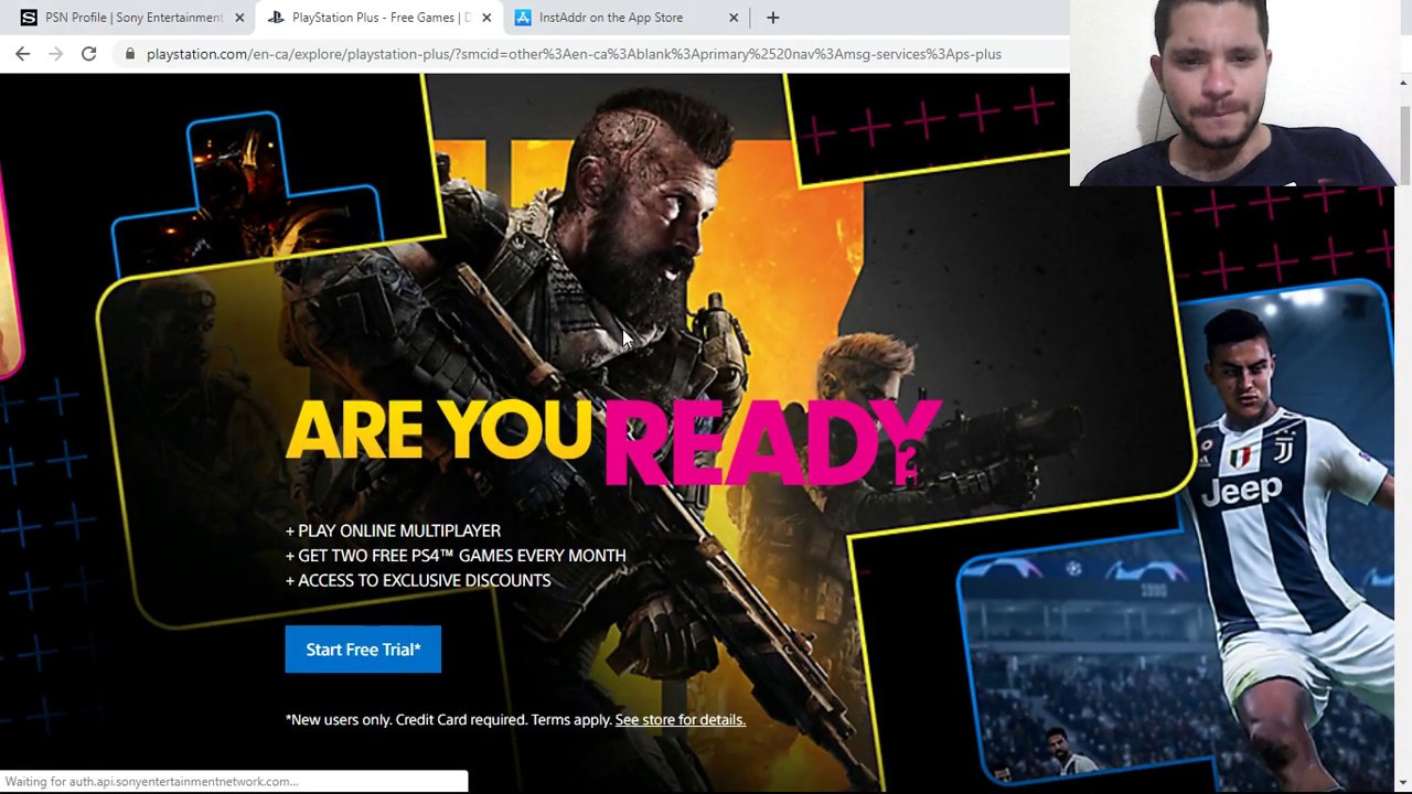NEW DECEMBER 2019!!  FREE. working unlimited PS plus & PS now