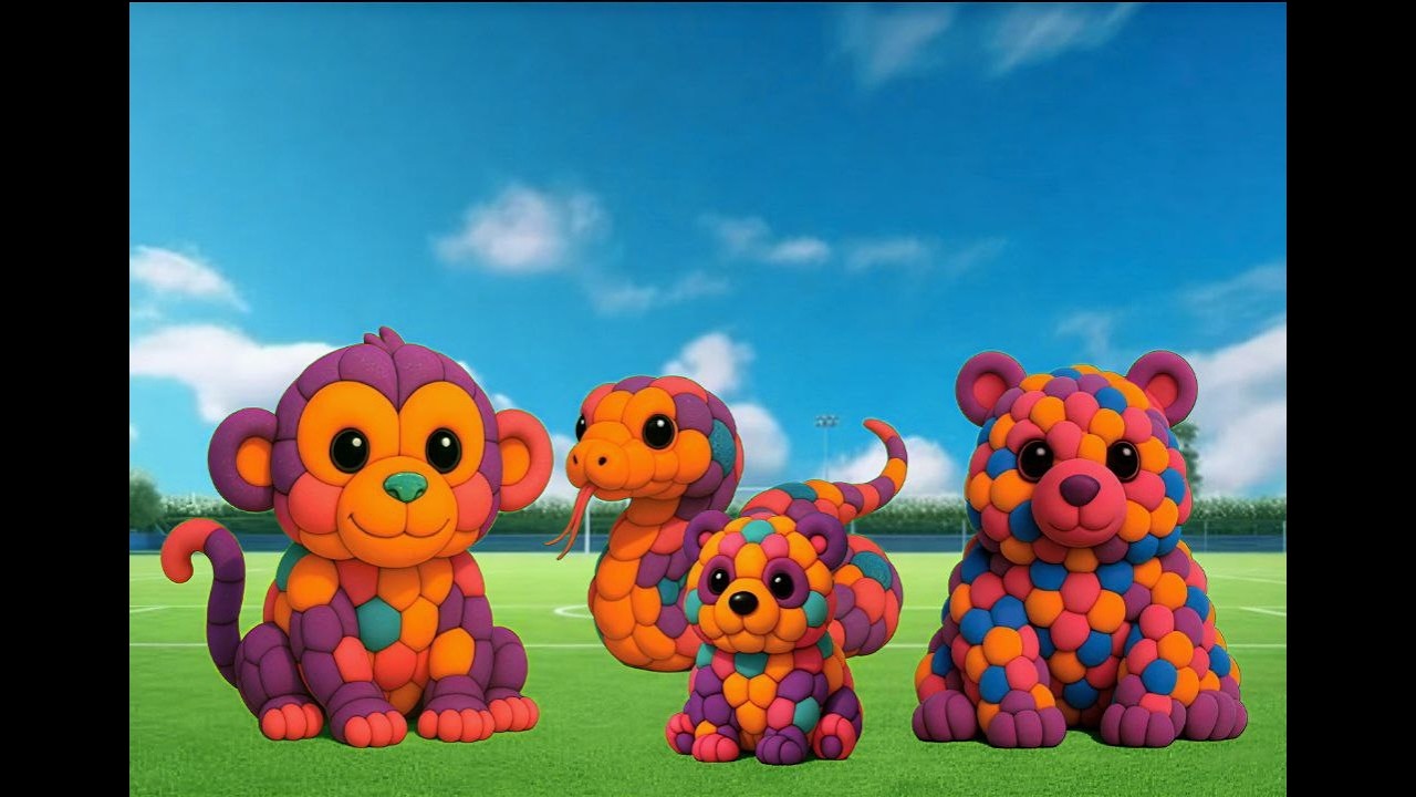 The mascot vibrato assistant Jcb placed on the football field is popular, co-produced, and creative