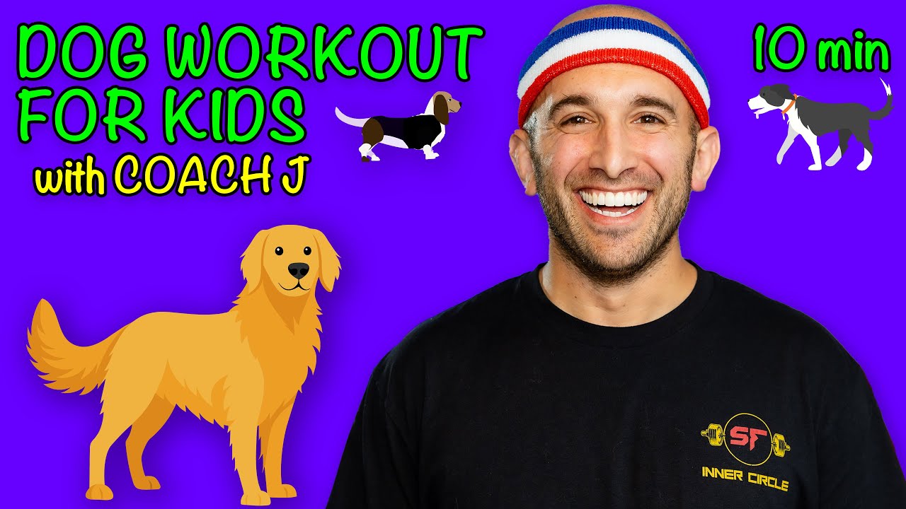 Free and Fun DOG Workout for Kids 🐕🏋️