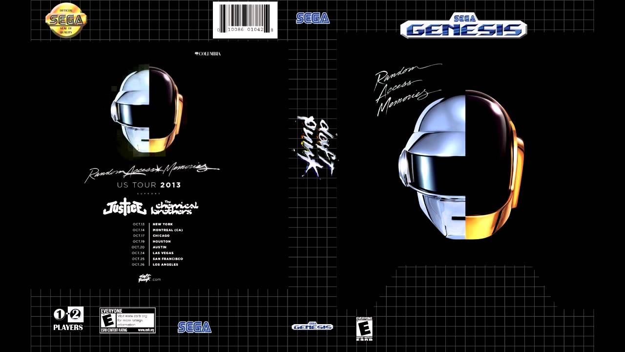 Daft Punk - Get Lucky - Sega Genesis / Mega Drive Remix 16 bit