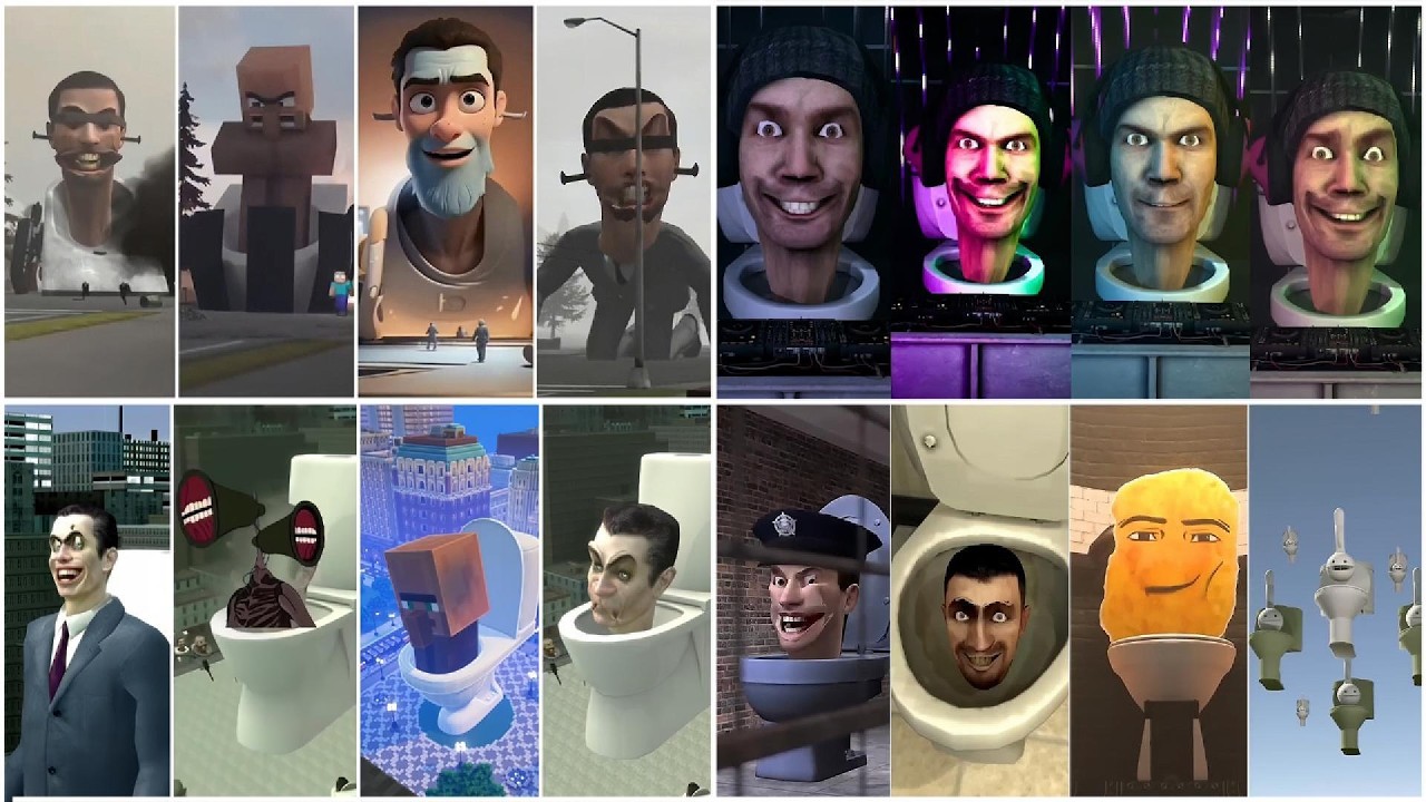 SKIBIDI TOILET MEGA BATTLE