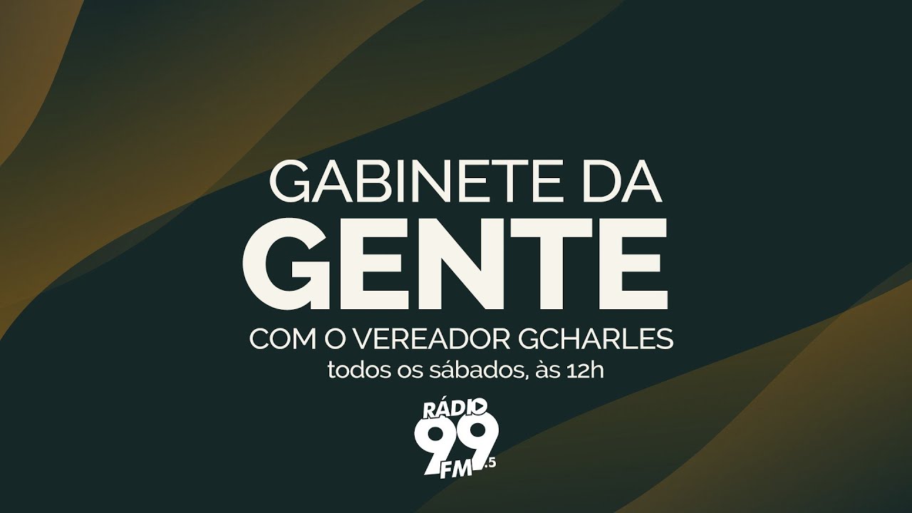 GABINETE DA GENTE COM O VEREADOR GCHARLES (AO VIVO) | 24/01/2026