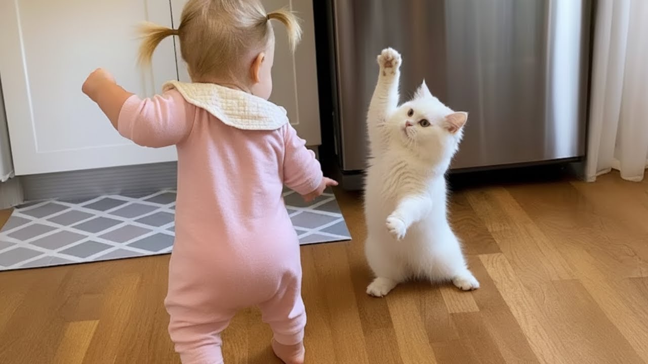 Funny Cats Playing with Babies 😹👶