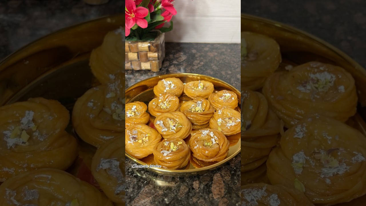 Holi special ￼sweet mathri recipe #recipe #food #youtubeshorts #holi #holispecial ￼