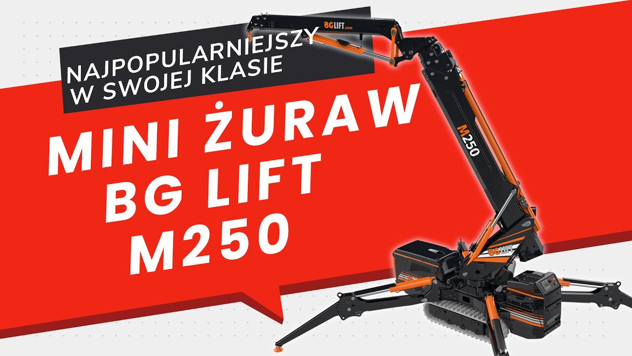 Poznaj mini żuraw BG Lift M250