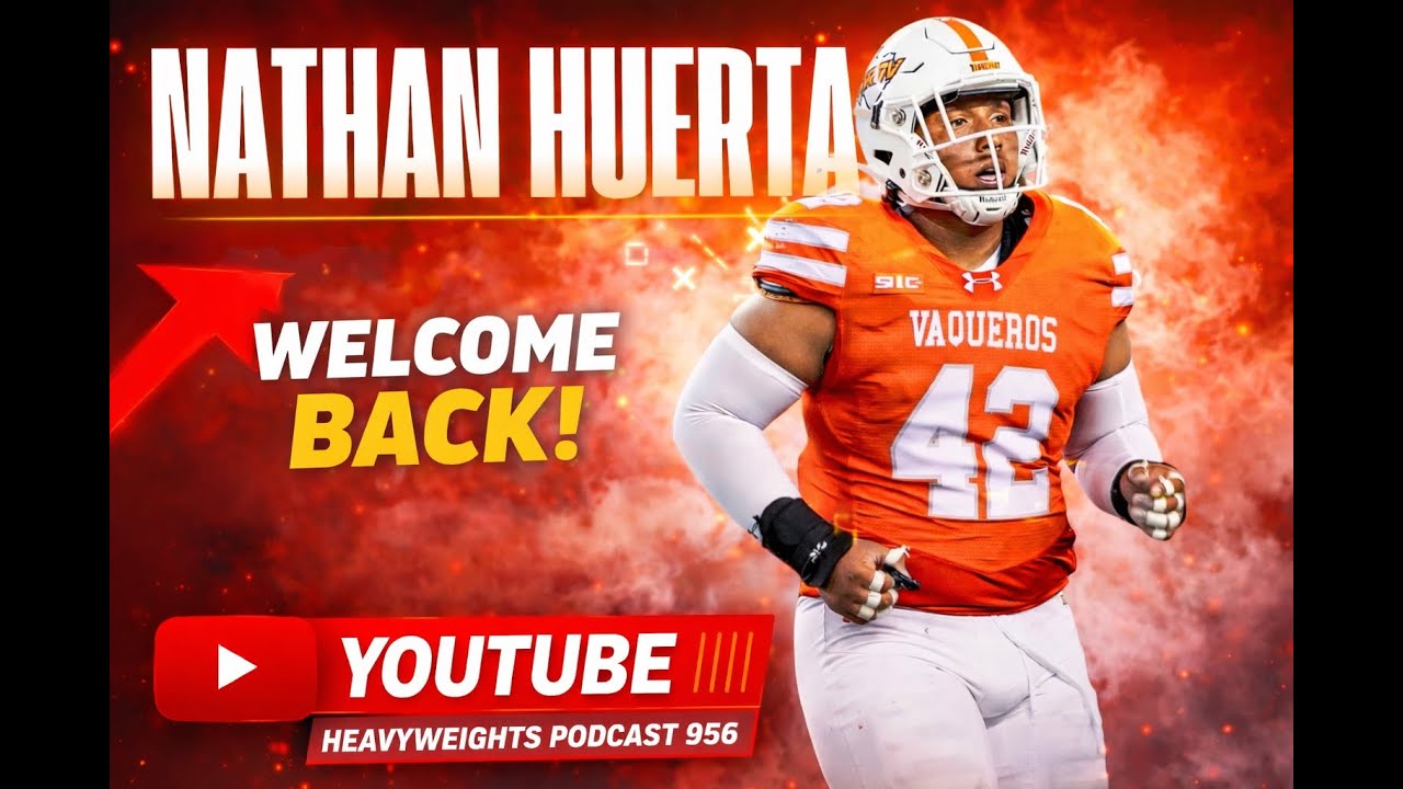 UTRGV Footballs Nathan Huerta joins The Heavyweights Podcast
