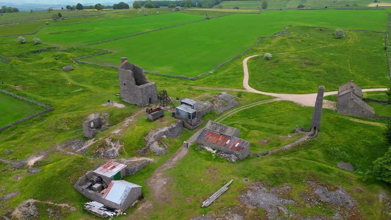 Magpie Mine, Peak District | 4K Drone Footage DJI Mini 3 Pro