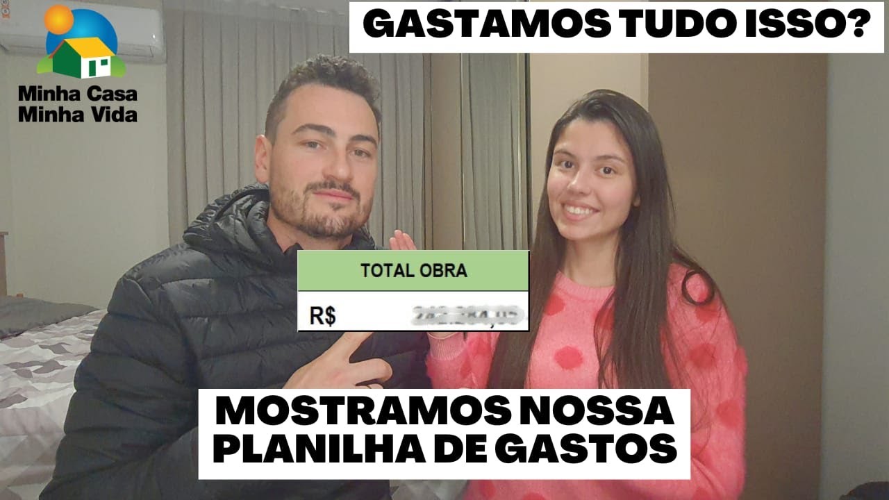 QUANTO GASTAMOS PARA CONSTRUIR NOSSA CASA DE 46m² | MINHA CASA MINHA VIDA - Gastos detalhado e dicas