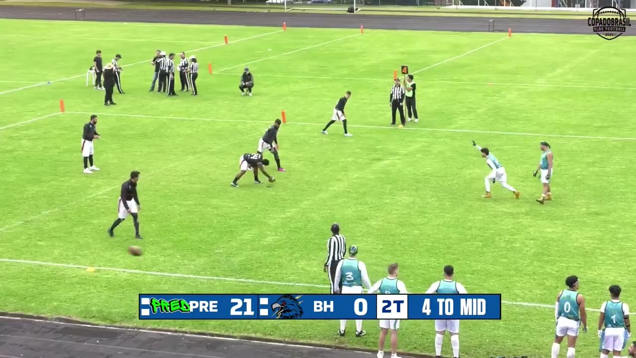 Predadores 41 x 13 Black Hawks | Copa do Brasil flag football 2024 highlitghts