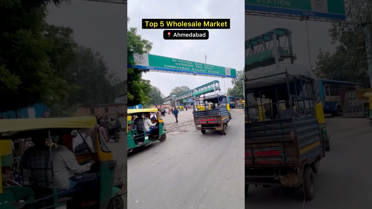 Top 5 Wholesale Market 📍AHMEDABAD #Wholesale #Shirtmarket #Jeansmarket #Tshirtmarket ##manufacturer
