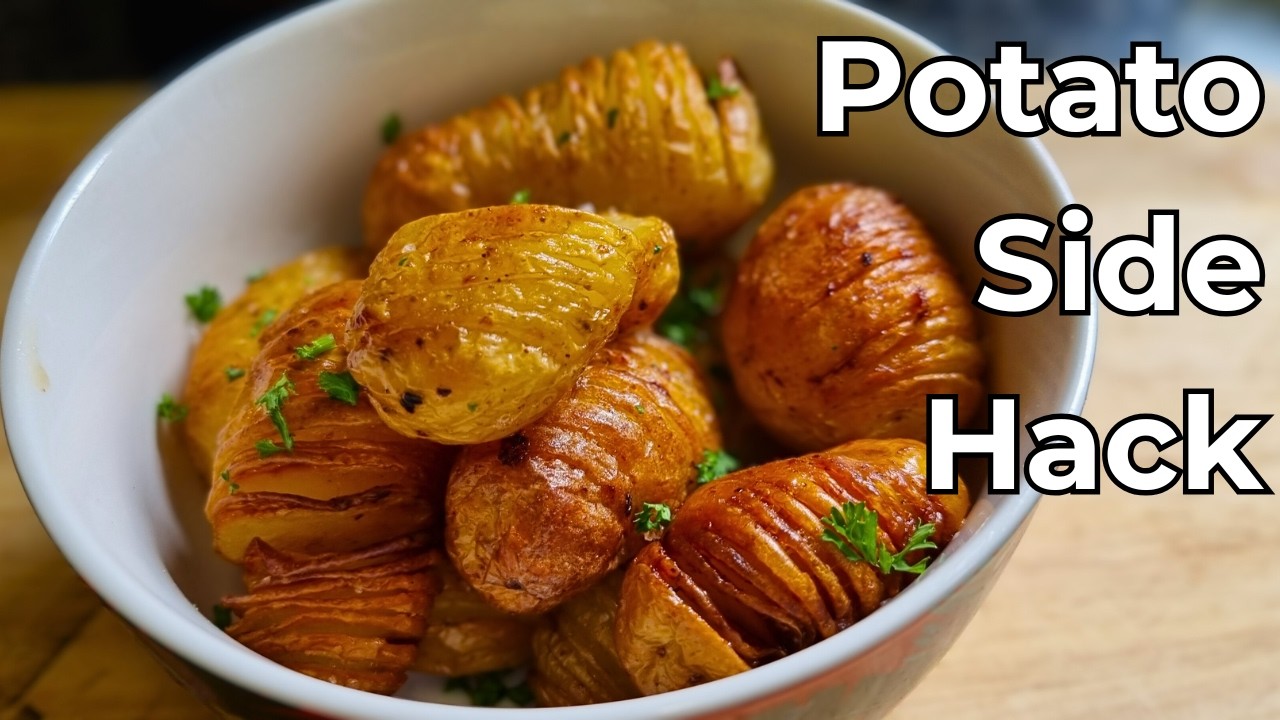 Mini Hasselback Potatoes: The Crispiest & Easiest Side Dish!