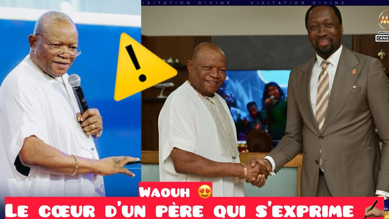 ⚠️Le patriarche Leopold Mutombo🇨🇩 rend bon témoignage du Bishop Idriss ouattara 🇨🇮