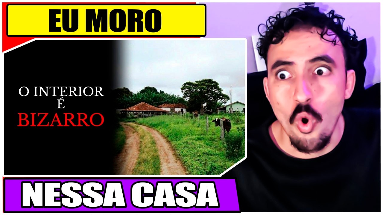 O INTERIOR É BIZARRO 💀 | Leozin React