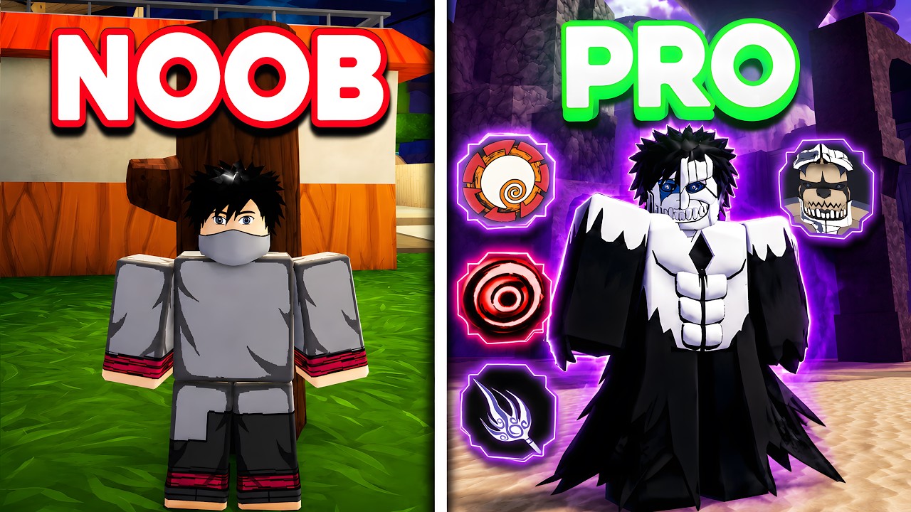 Путь от НОВИЧКА ДО ВСЕМОГУЩЕГО в Roblox Shindo Life (Часть 1) От нуба до профи в Shindo Life