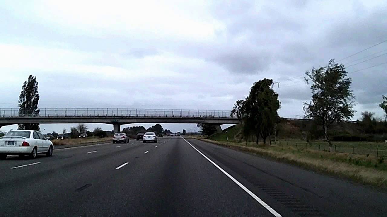 TimeLapse Drive from Portland to Salem Oregon: I-5, 99E, 22 Dashcam