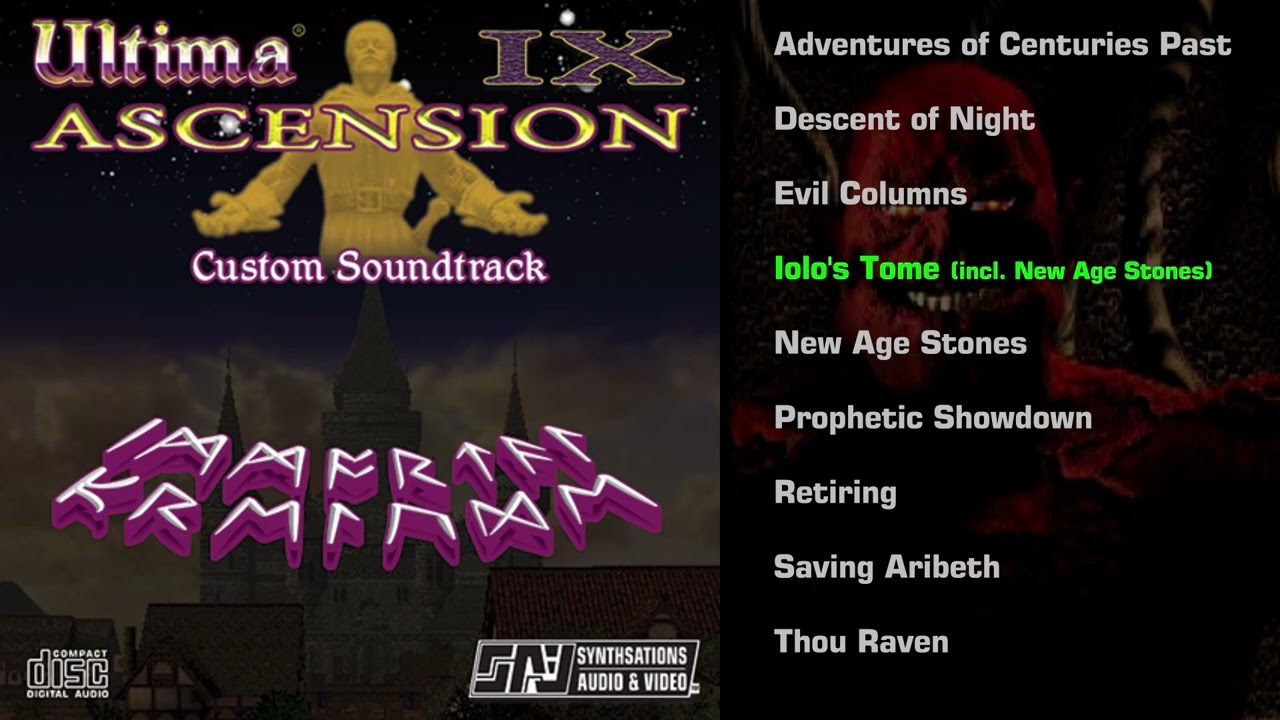 Ultima IX: Immortal Prelude Custom Soundtrack