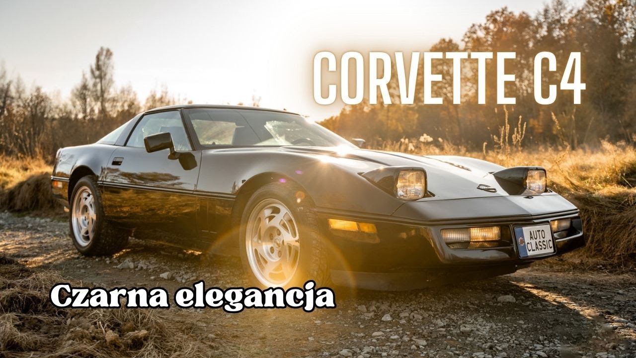 Chevrolet Corvette C4 - Czarna elegancja
