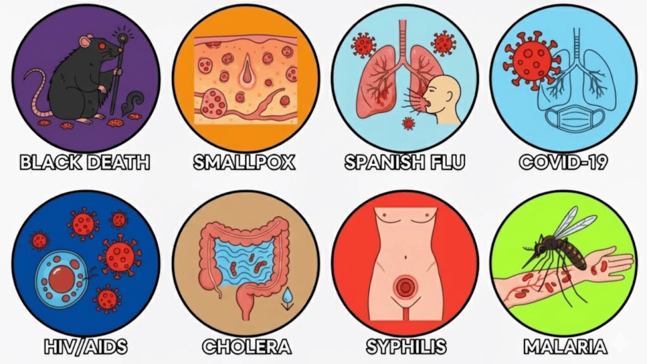The DEADLIEST Diseases in Human History Explained in 21 Minutes