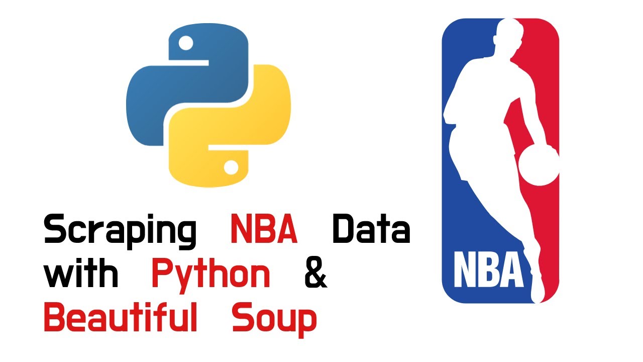 Web Scraping with Python and Beautiful Soup + HTML Intro. NBA Data