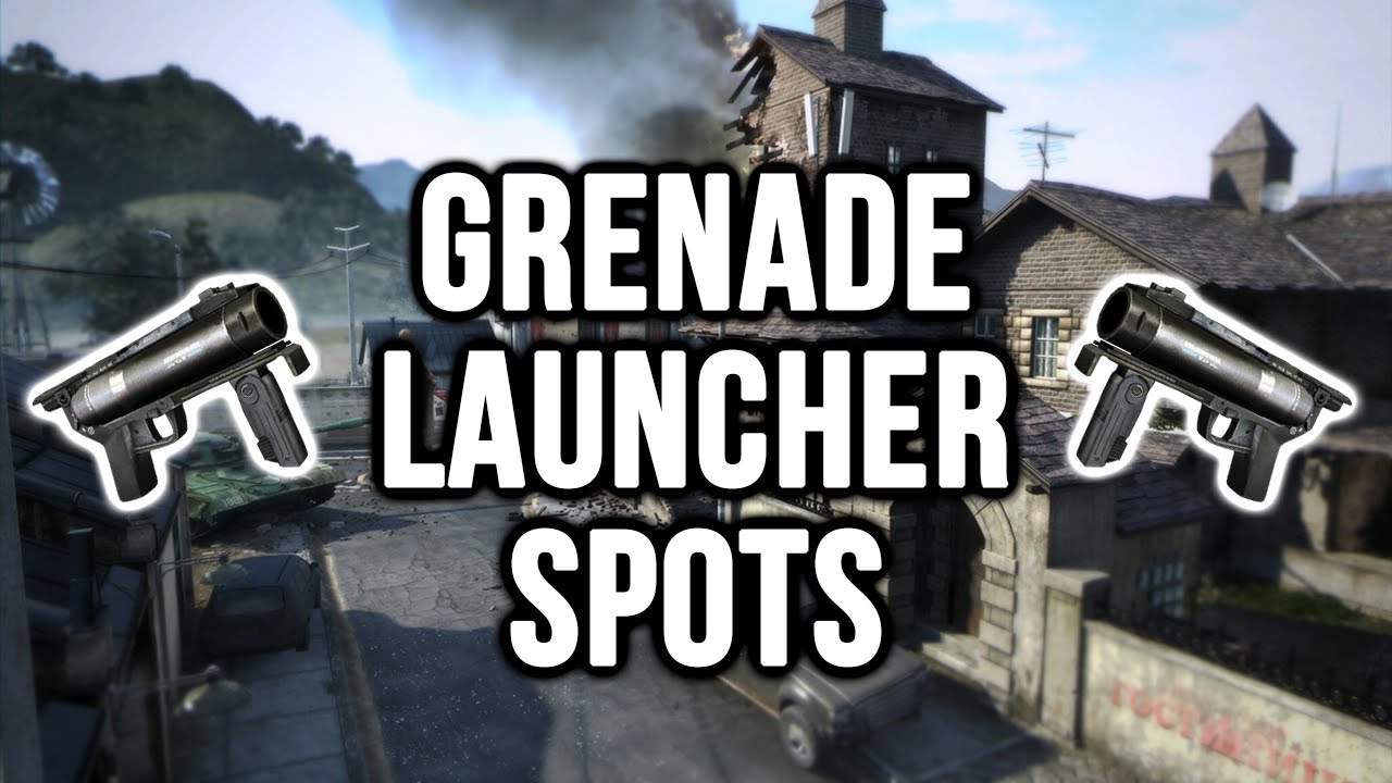Black Ops 2: Standoff Grenade Launcher / Noob Tube Spots (Domination & Search and Destroy)