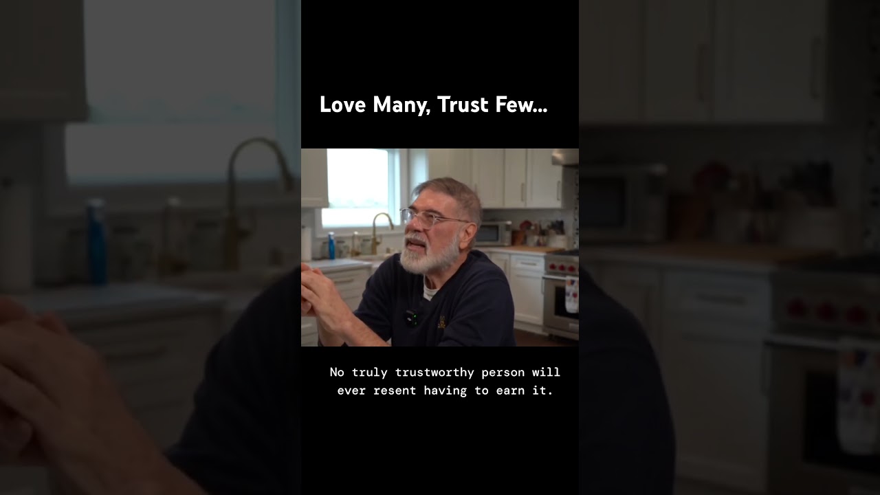 Love Many Trust Few... Why Making Progress Can Still Take You The Wrong Way.