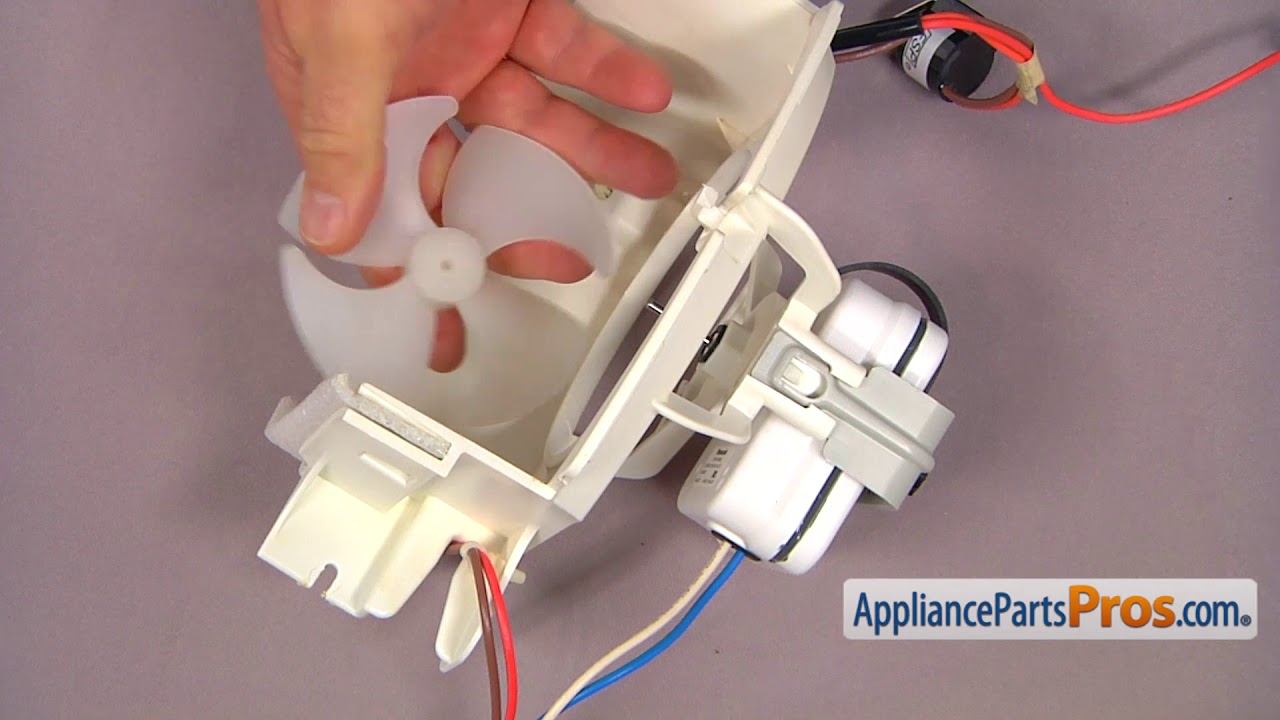How To Replace: Whirlpool/KitchenAid/Maytag Refrigerator Evaporator Motor W11024089