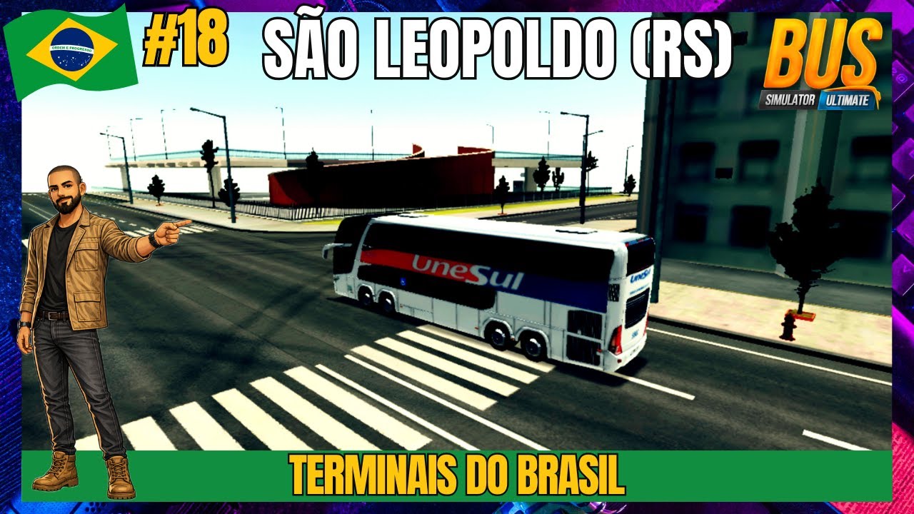 Terminal de São Leopoldo (RS) no Bus Simulator: Ultimate