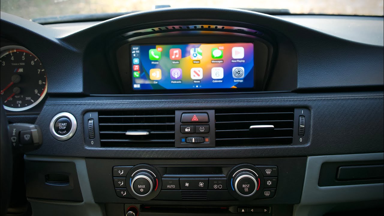 Как установить Apple CarPlay на BMW 3 серии (CCC iDrive E90)