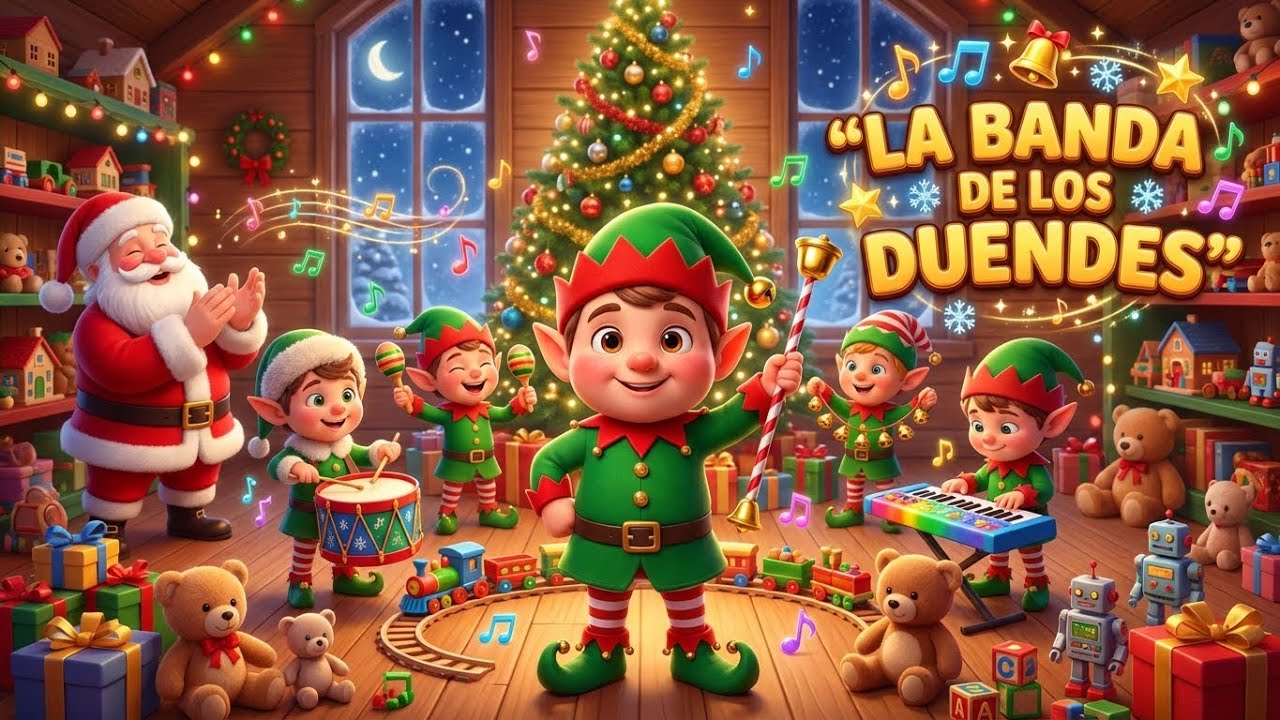 🎄 Canciones de Navidad: El Secreto de los Duendes Mágicos 🎄