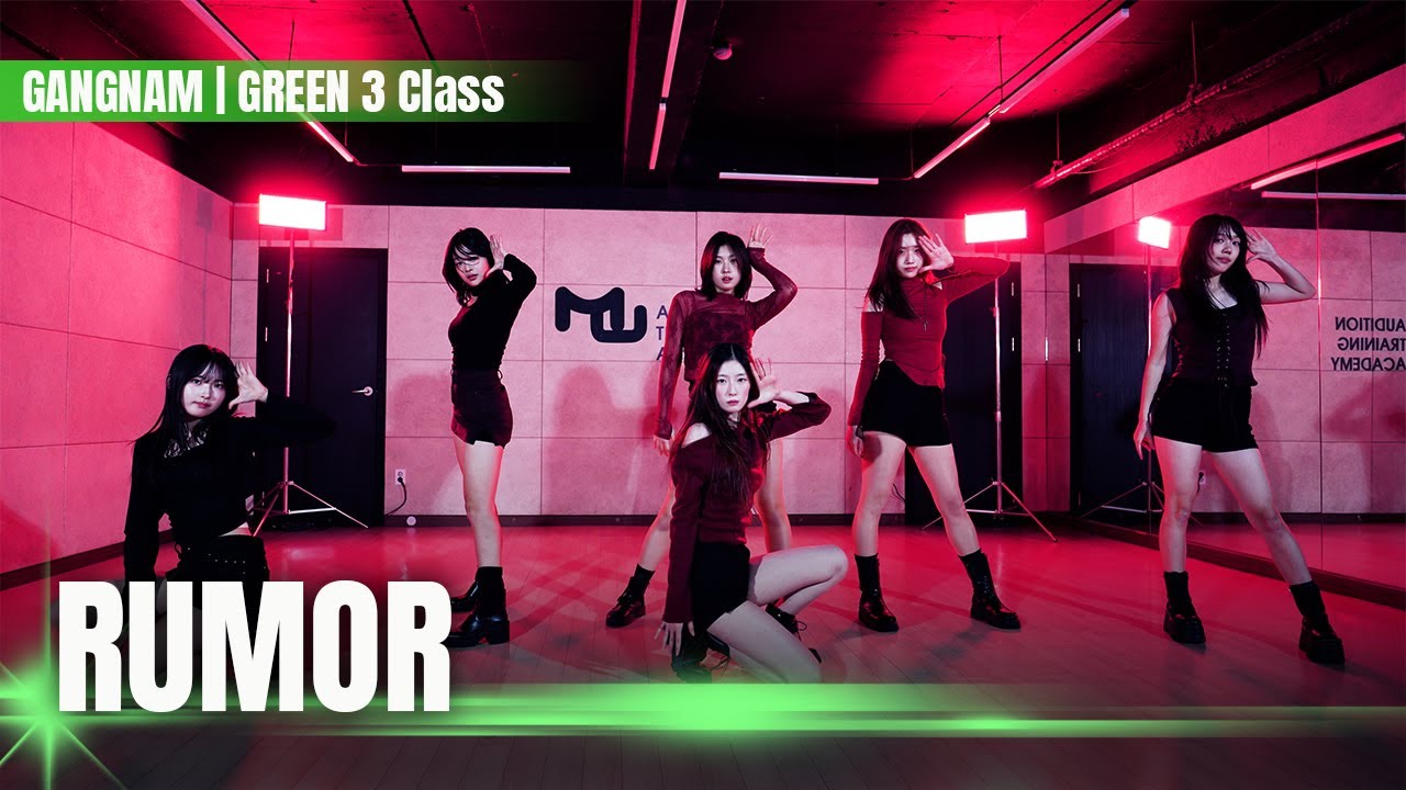 [KPOP DANCE COVER] Nation's Hot Issue (국.슈) - Rumor | 뮤닥터 아카데미 강남점 초급반 (Green Class) | 아이돌 연습생 트레이닝