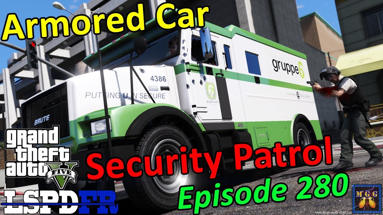 Gruppe 6 Security Armored Car Patrol | GTA 5 LSPDFR Episode 280