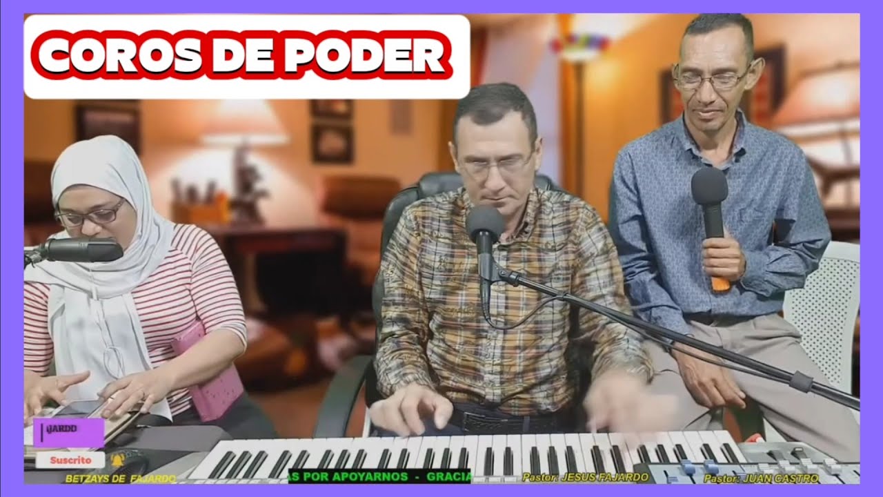 LA GLORIA DE JEHOVA CAYO EN EL SINAI | COROS DE FUEGO PENTECOS TALES