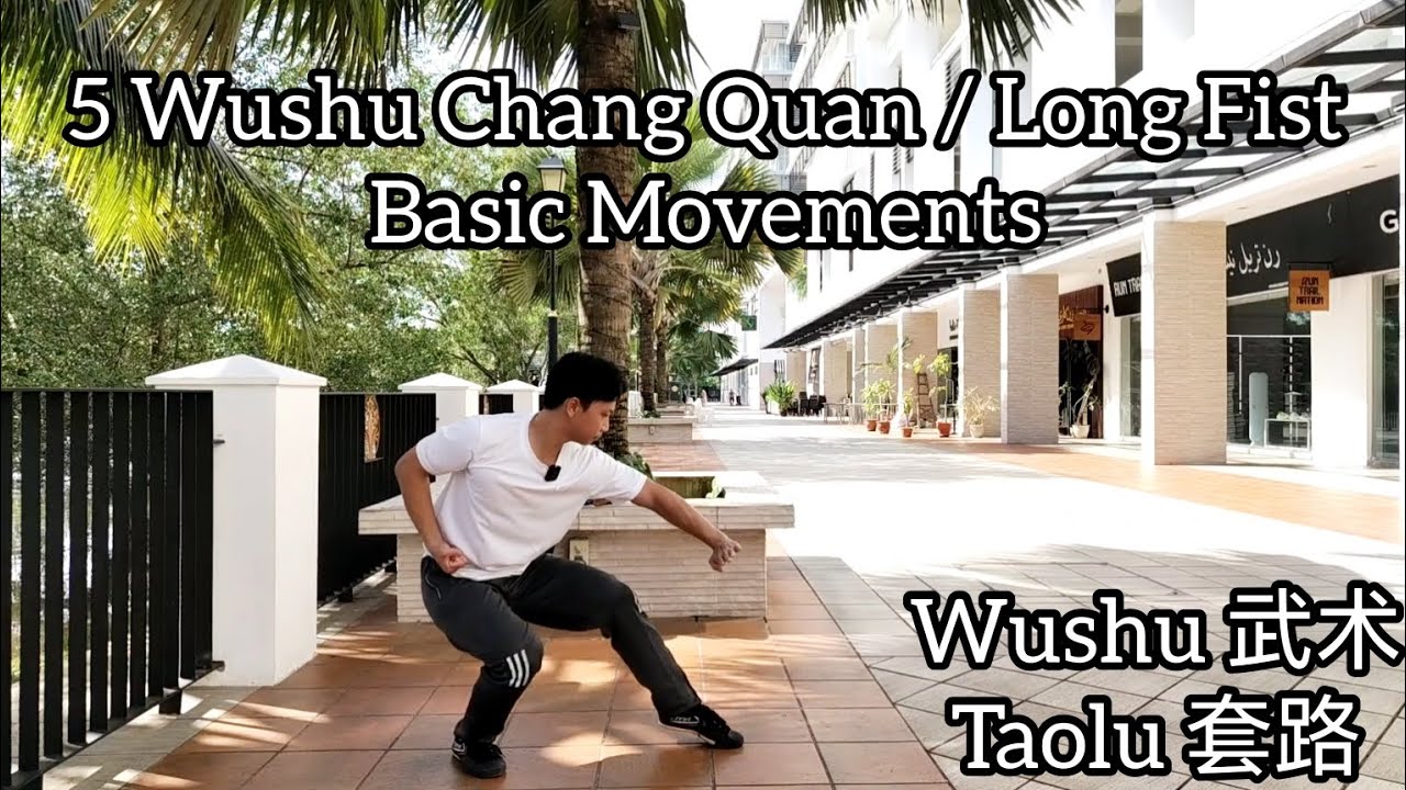 5 Wushu Chang Quan / Long Fist Basic Movements