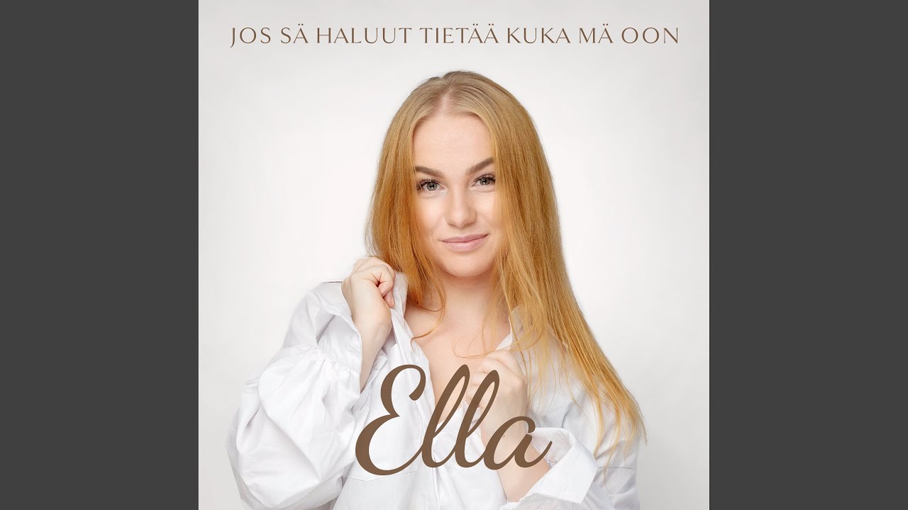 Jos sä haluut tietää kuka mä oon