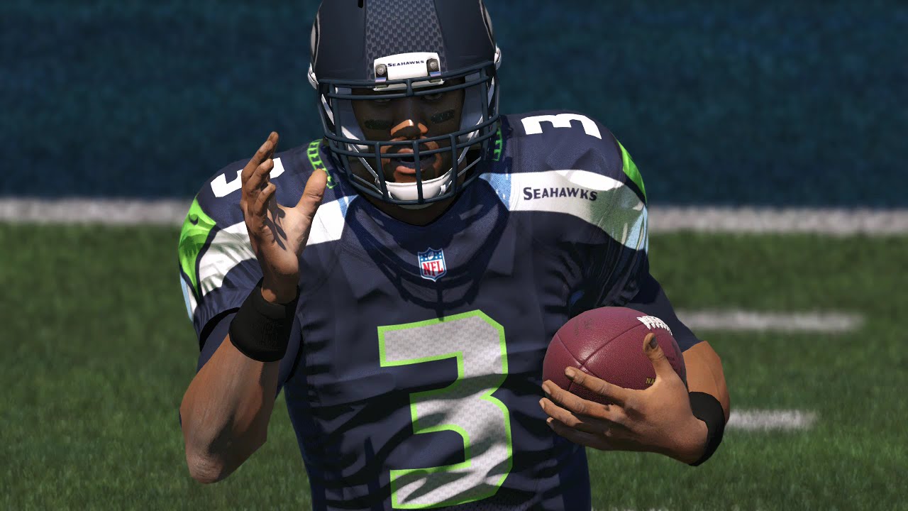 RUSSELL WILSON KICK RETURN TOUCHDOWN! ALL SEAHAWKS SQUAD! Madden 15 Ultimate Team