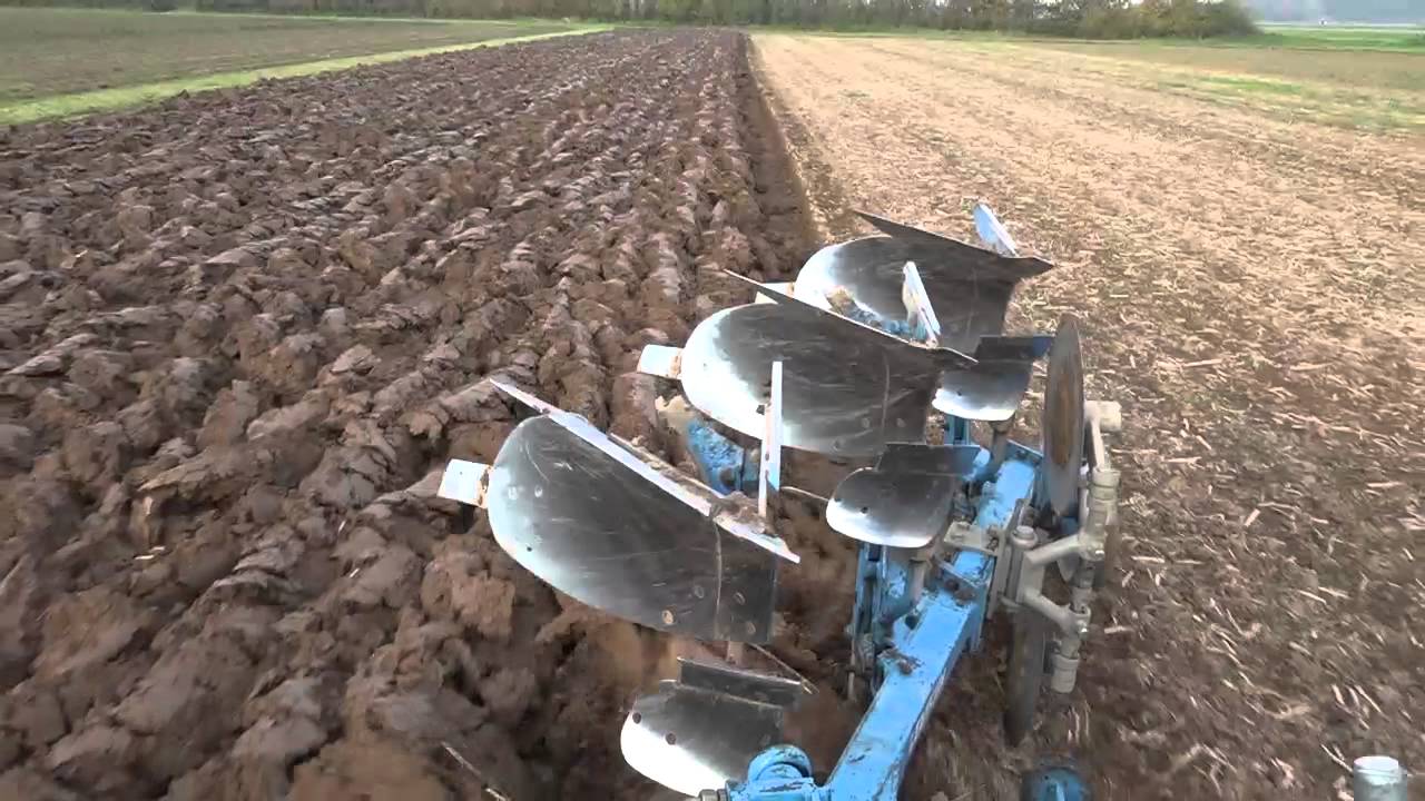 Winterfurche, Lemken OPAL 090, John Deere 5055e