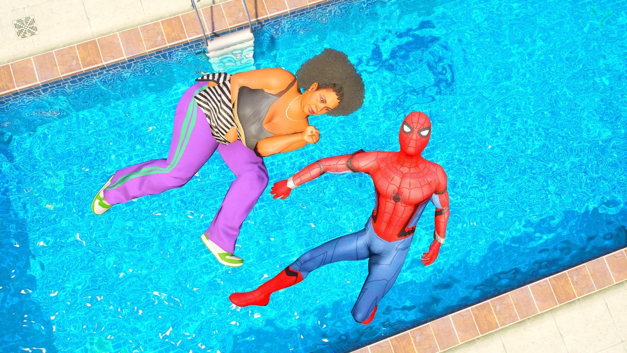 GTA 5 Water Ragdolls | Spider-Man ep.5