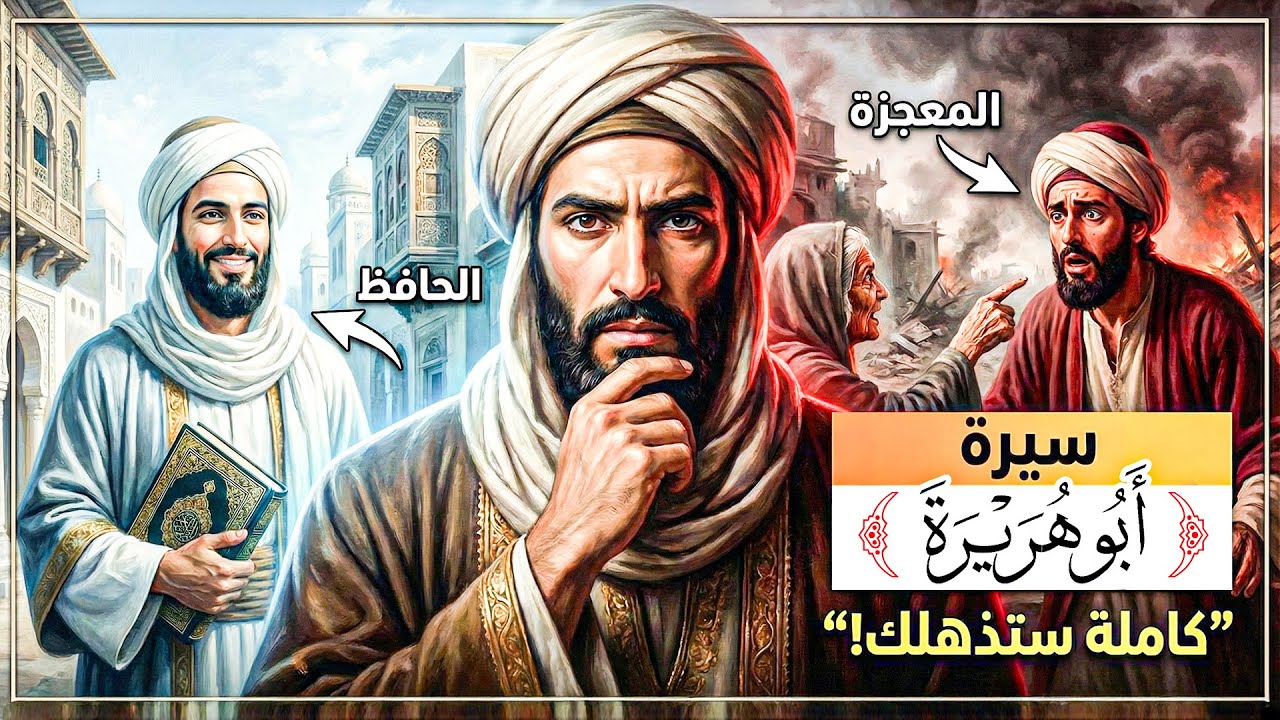 بكى أمام النبي ﷺ فحدثت المعجزة في بيته! القصة المؤثرة لإسلام أم أبي هريرة (سيرته كاملة)