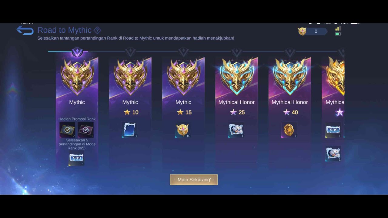 Mobile Legends Push Rank🏆
