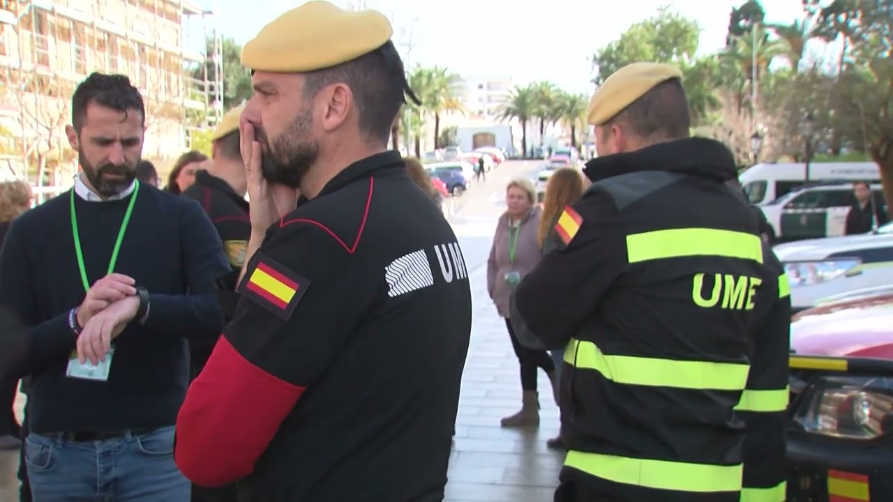 Pedro Sánchez visita las zonas de Andalucía afectadas por el temporal Leonardo