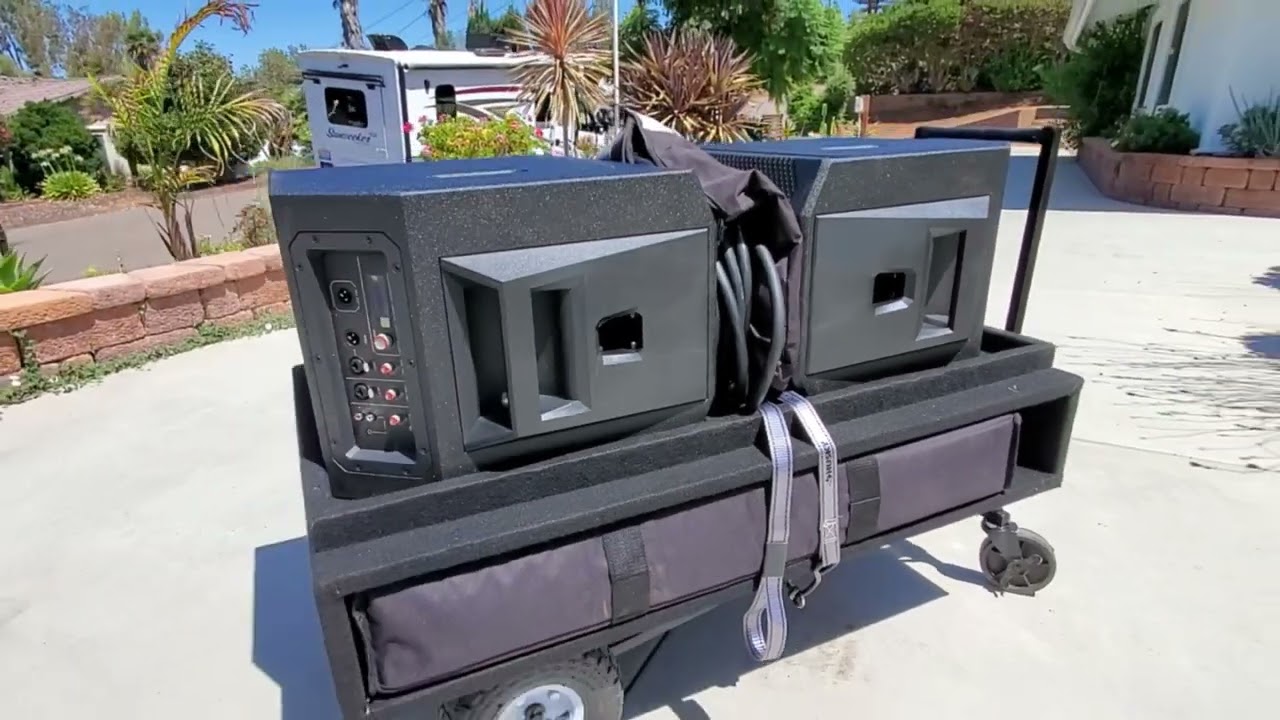 ELECTRO VOICE EVOLVE 50, ALL IN ONE MOVING CART!