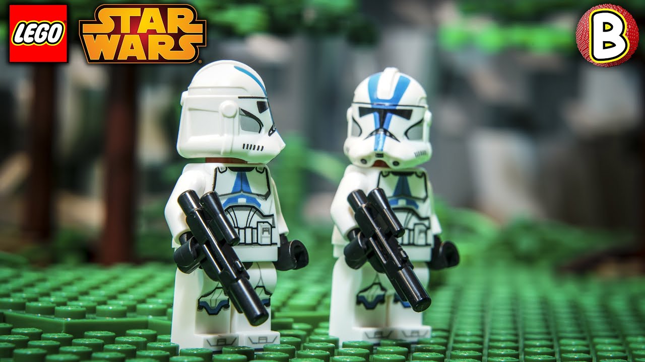 LEGO Star Wars 75280 501st Legion Clone Troopers | Stop Motion Review
